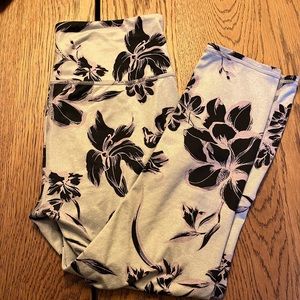 Floral Athleta Leggings